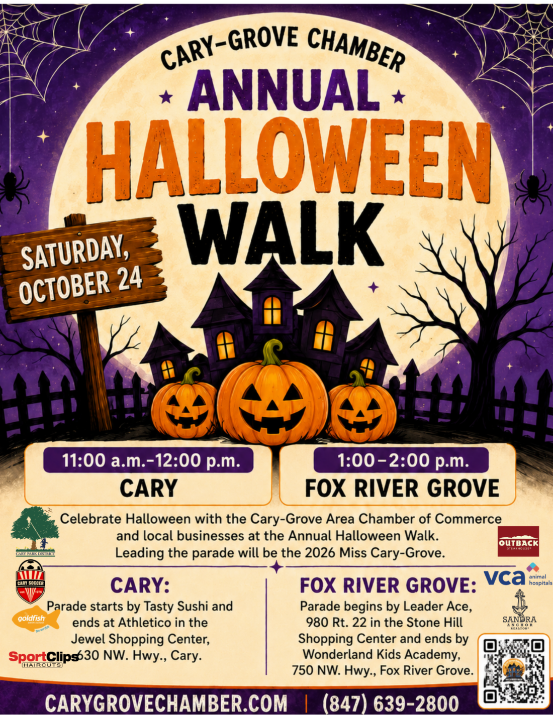 Trick-or-Treat Through Town: The Annual Halloween Walk Is Coming! 🎃🦊