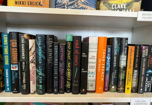 October Genre Book Club: THRILLERS